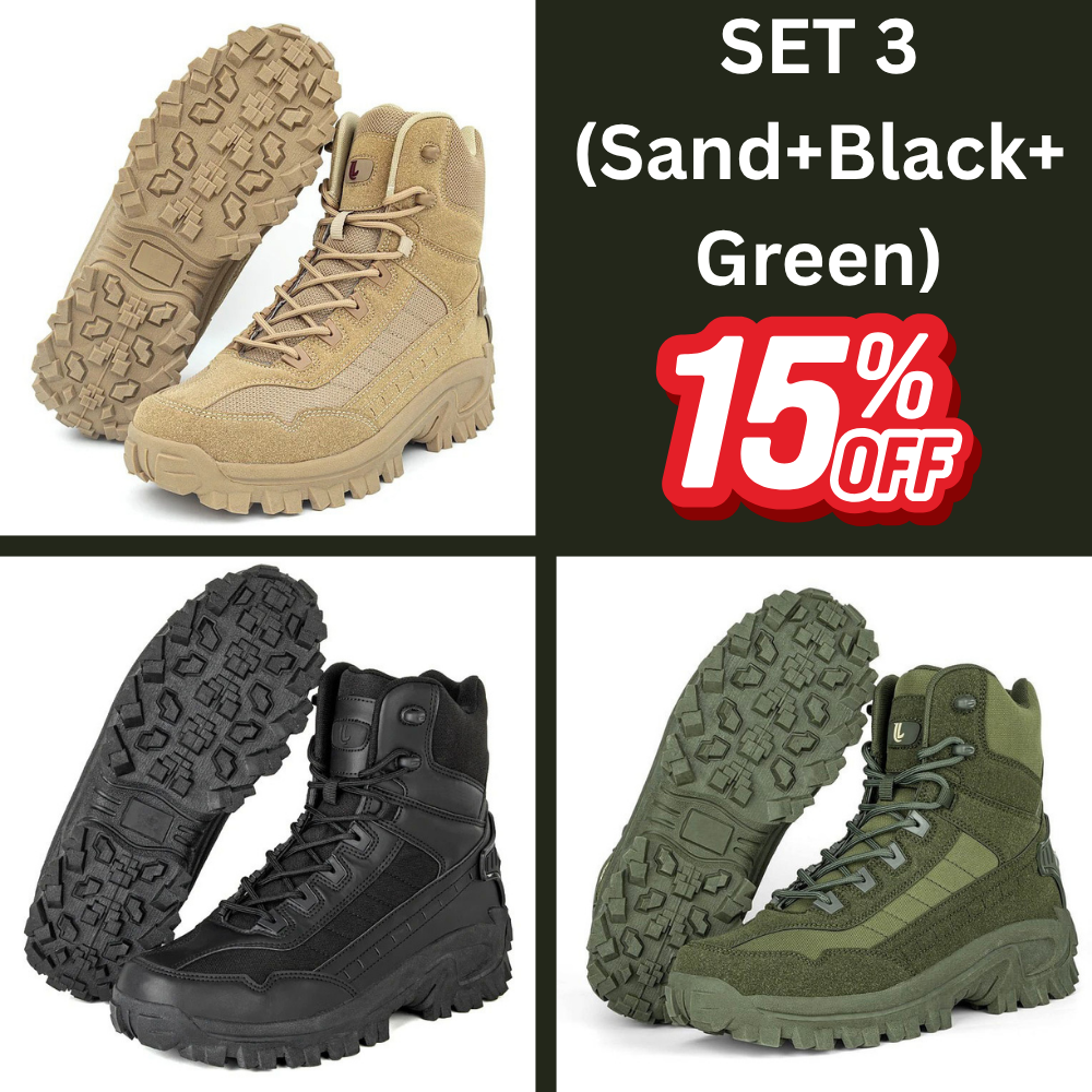 🔥50% OFF🔥 LUSINN® Orthopedic Work Boots – Waterproof, Anti-Slip & Anti-Sprain