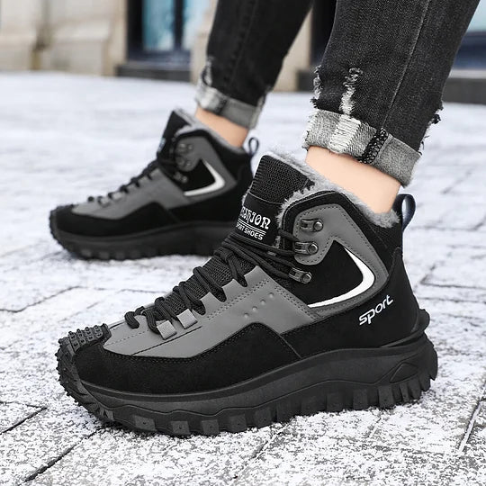 LUSINN® Men’s Hiking & Work Boots – Durable, Waterproof, and Insulated for Winter