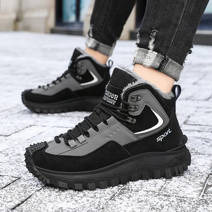 LUSINN® Men’s Hiking & Work Boots – Durable, Waterproof, and Insulated for Winter