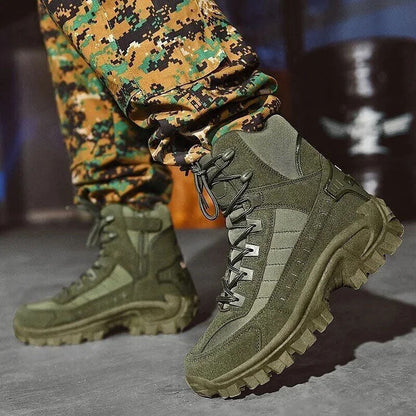 LUSINN® Orthopedic Work Boots – Waterproof, Anti-Slip & Anti-Sprain