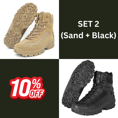 LUSINN® Orthopedic Work Boots – Waterproof, Anti-Slip & Anti-Sprain