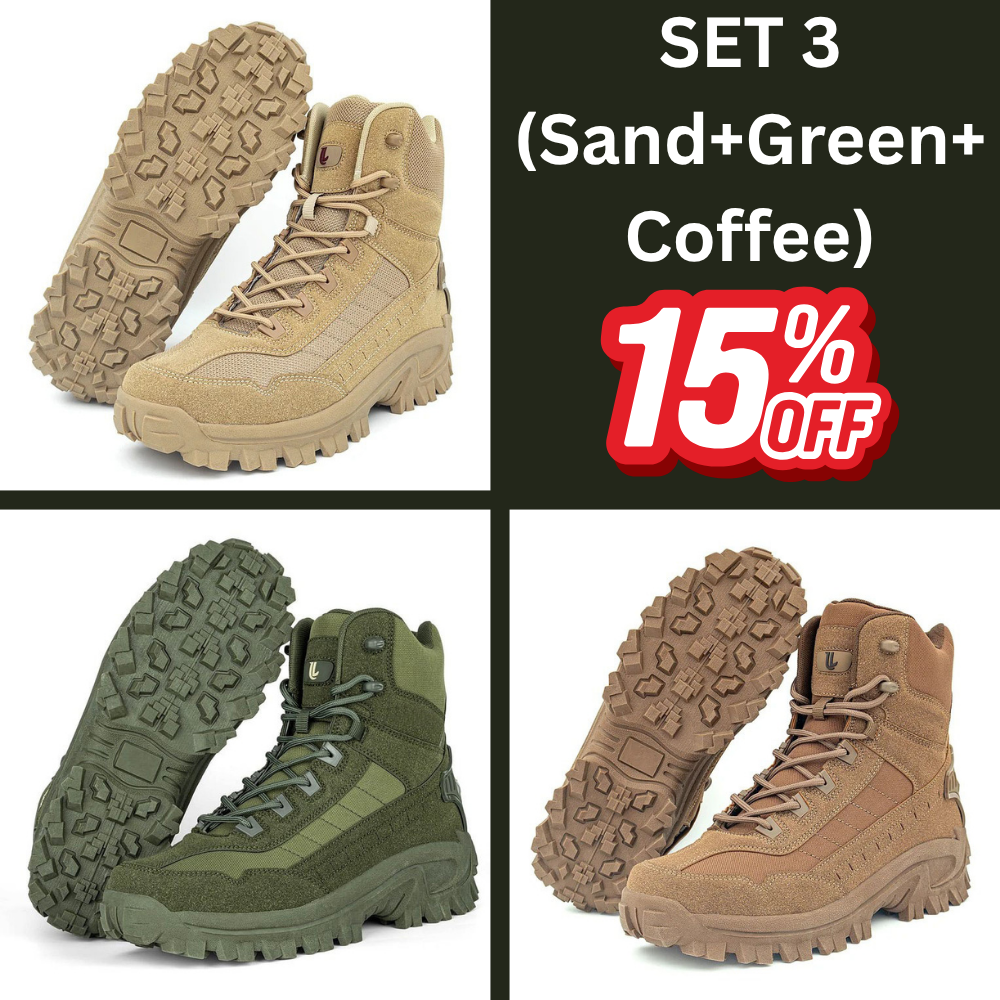 LUSINN® Orthopedic Work Boots – Waterproof, Anti-Slip & Anti-Sprain