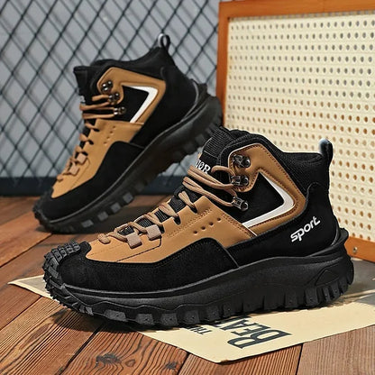 LUSINN® Men’s Hiking & Work Boots – Durable, Waterproof, and Insulated for Winter