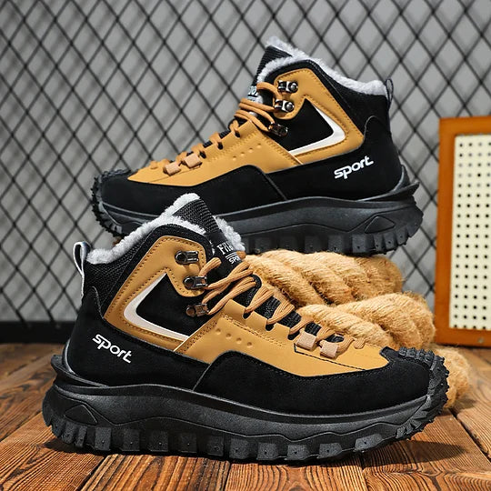 LUSINN® Men’s Hiking & Work Boots – Durable, Waterproof, and Insulated for Winter