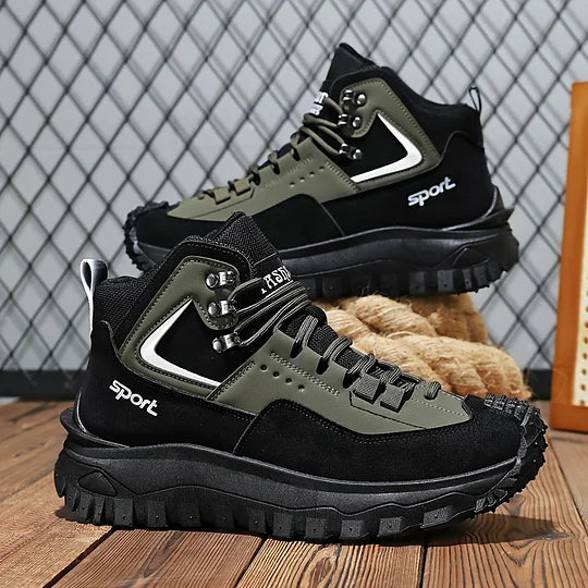 LUSINN® Men’s Hiking & Work Boots – Durable, Waterproof, and Insulated for Winter