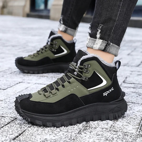 LUSINN® Men’s Hiking & Work Boots – Durable, Waterproof, and Insulated for Winter