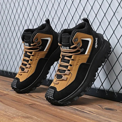 LUSINN® Men’s Hiking & Work Boots – Durable, Waterproof, and Insulated for Winter