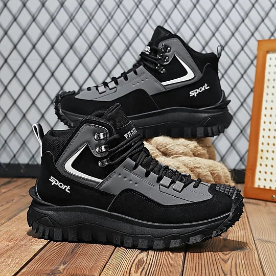 LUSINN® Men’s Hiking & Work Boots – Durable, Waterproof, and Insulated for Winter