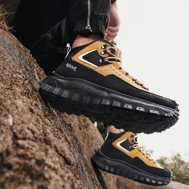 LUSINN® Men’s Hiking & Work Boots – Durable, Waterproof, and Insulated for Winter