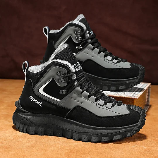 LUSINN® Men’s Hiking & Work Boots – Durable, Waterproof, and Insulated for Winter