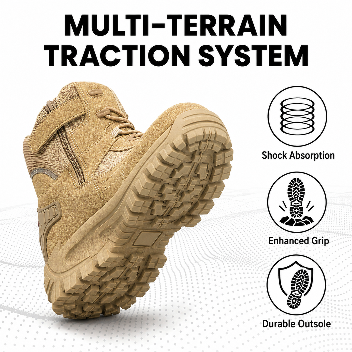 2. Slip-Resistant Traction Grip