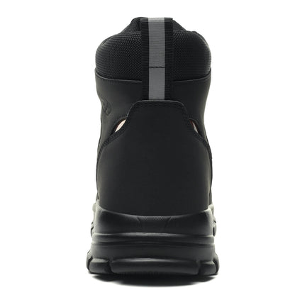 LUSINN® Black Steel Toe Safety Boots