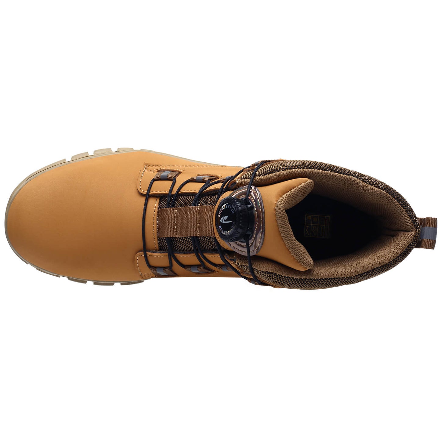 LUSINN® Brown Steel Toe Safety Boots