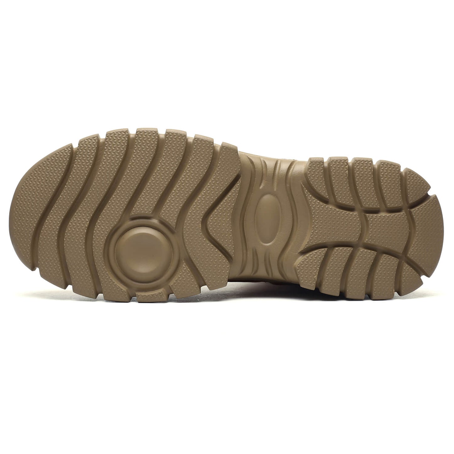 LUSINN® Brown Steel Toe Safety Boots