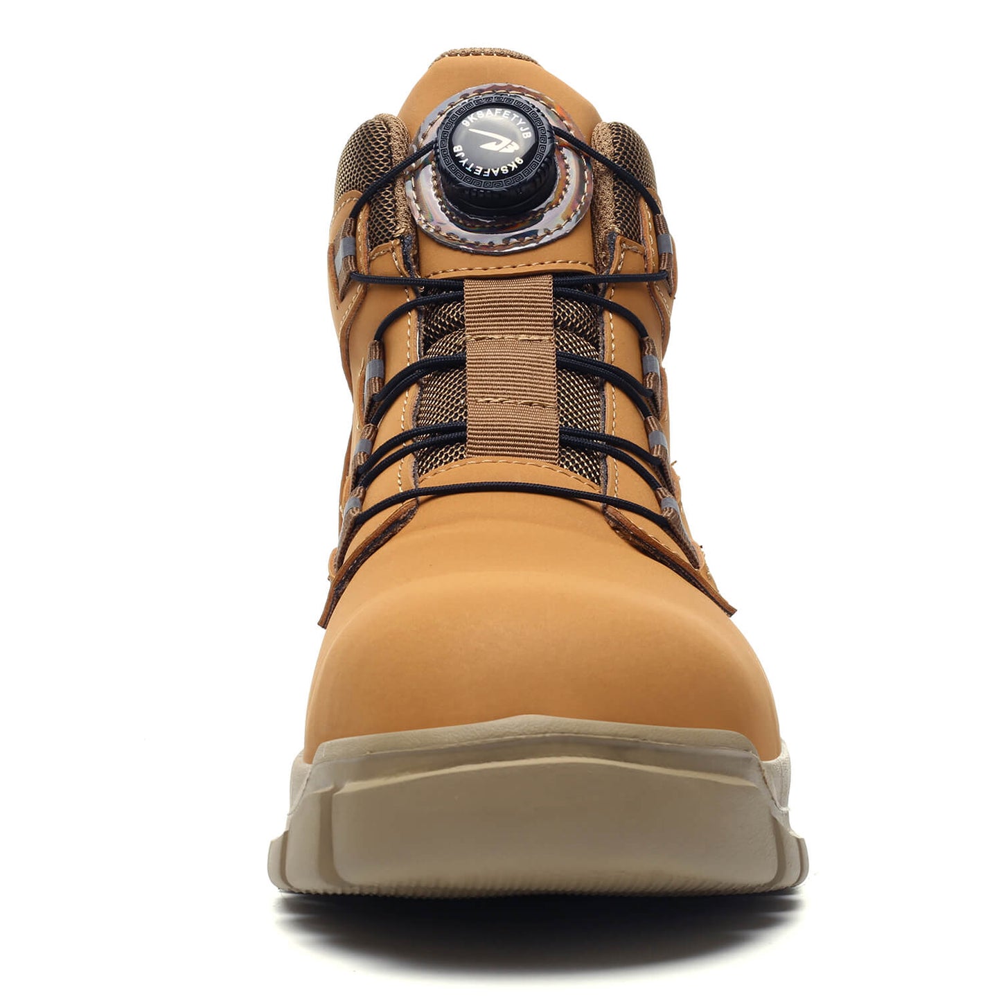 LUSINN® Brown Steel Toe Safety Boots