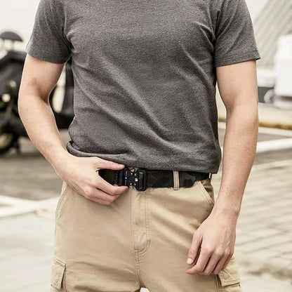 Lusinn® Tactical Work Belt – Quick-Release & Tear-Resistant
