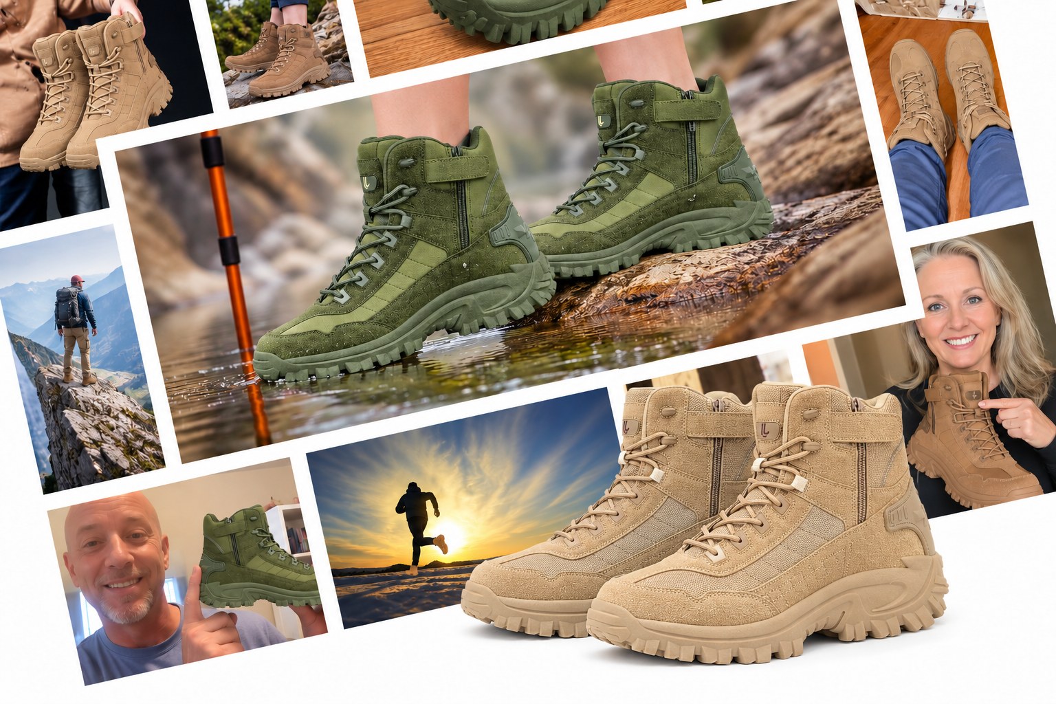 LUSINN IronStep Comfort Boots - real customer photos and trail testing